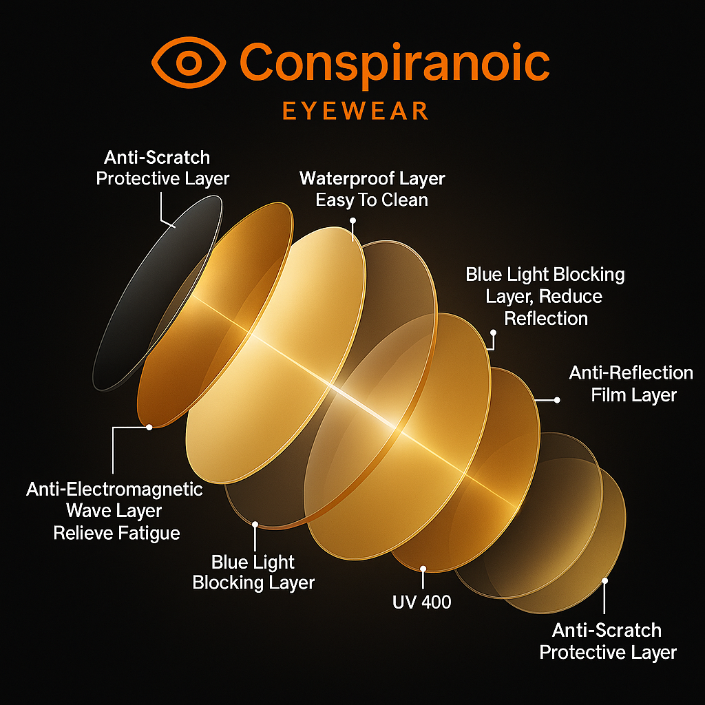 Terra SHIELD — Gafas Ámbar para Sueño Profundo