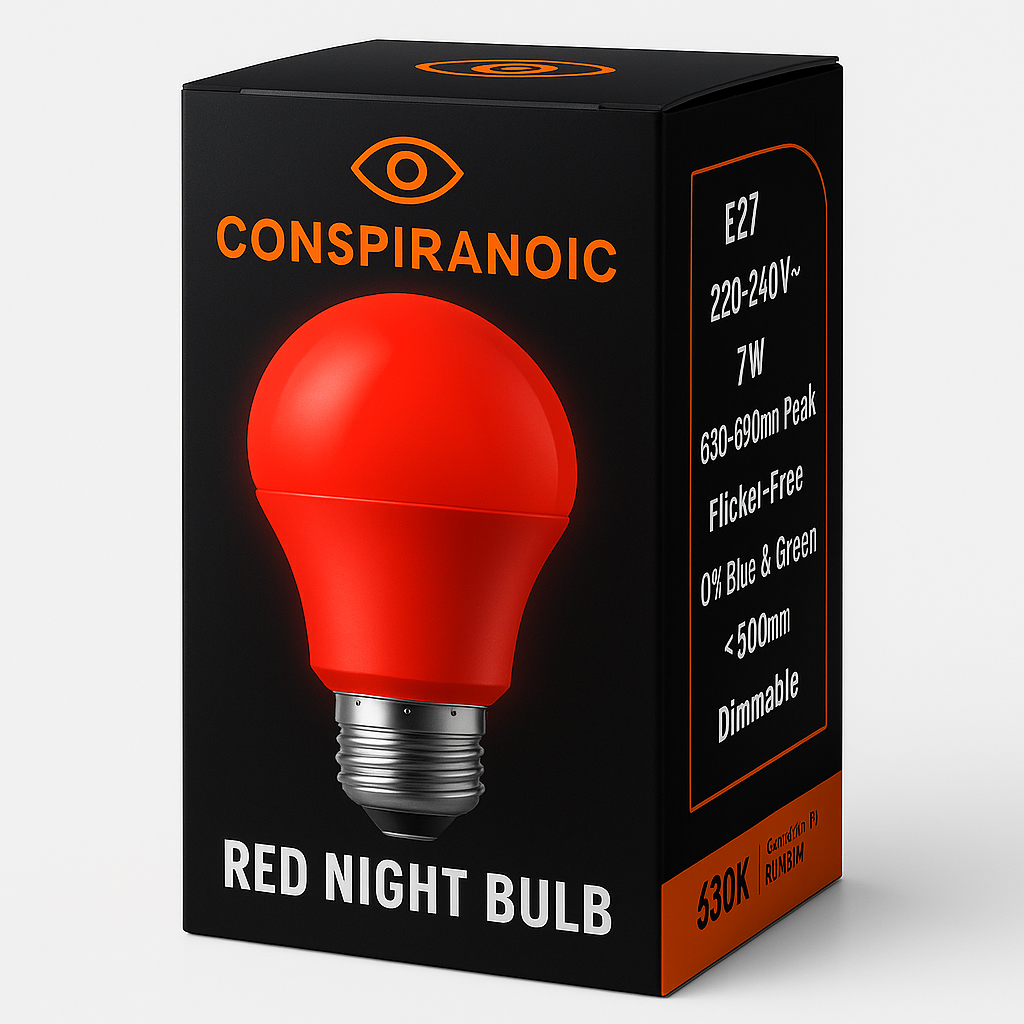 Bombilla de Luz Roja Biohacking